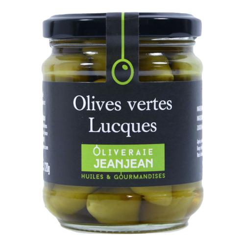 Olives vertes variété Lucques 120g