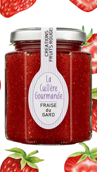 Confiture de Fraise du Gard 225g