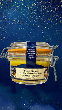 Foie Gras de Canard entier du sud ouest 125g