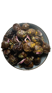 Olive Noire Curry & Echalote 250g