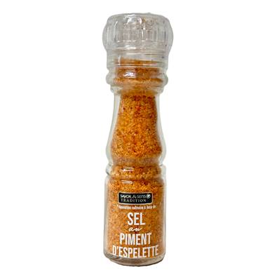 Moulin Sel Piment Espelette 145g