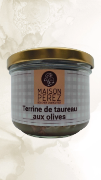 Terrine de Taureau aux Olives 170g