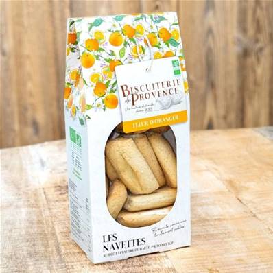 Navettes BIO à la fleur d'oranger 210g
