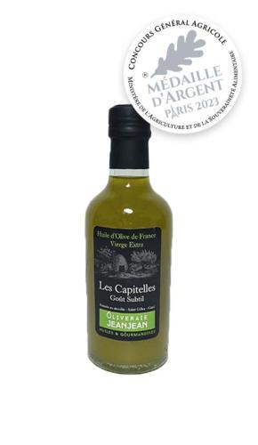Huile les Capitelles 25CL  - MÉDAILLÉE D'ARGENT 2023