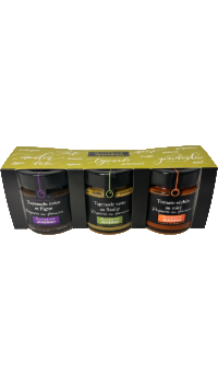 Coffret Trio Le Motif : tapenades Oliveraie Jeanjean