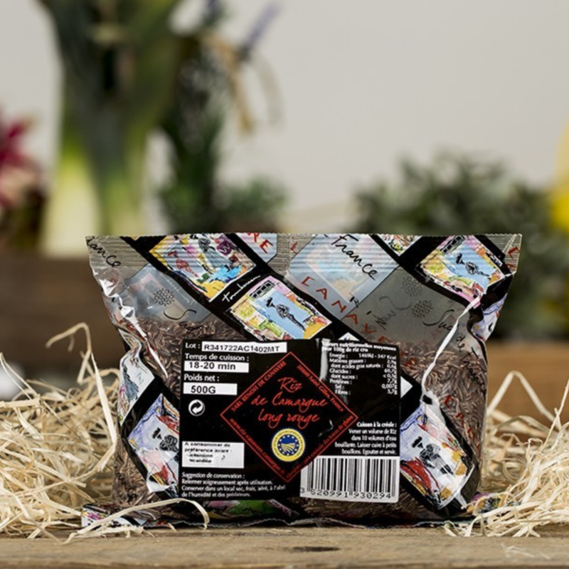 Riz Long Rouge de Camargue 500gr