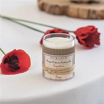 Bougie parfumée COQUELICOT 180G