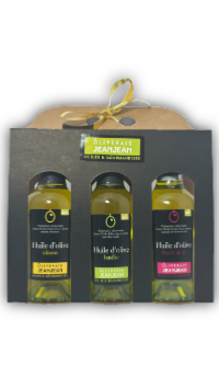 Trio Aromatiques ESTIVAL : thym ail, basilic, Citron x25cl