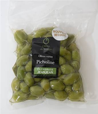 Olives Vertes Picholines 250g