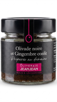 Olivade Noire et Gingembre confit 100g