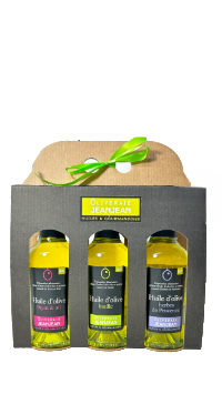 Trio Aromatiques : thym ail, basilic, herbes pro x25cl