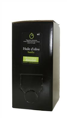 Huile au Basilic BIO*  2L