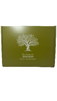 Boite VERTE oliveraie JEANJEAN grand modèle