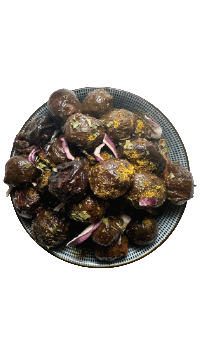 Olive Noire Curry & Echalote 250g