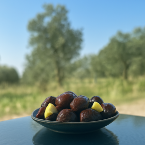 Olives Noires Citronnées  250g
