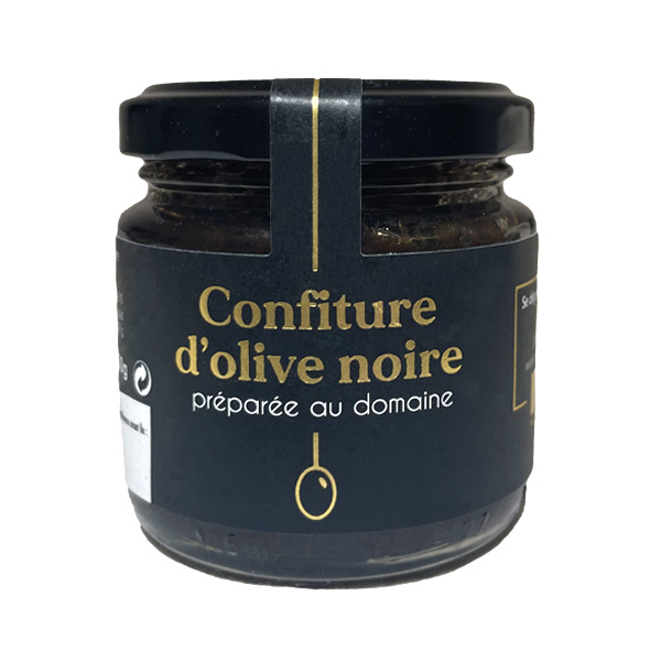 Confiture d'olive noire 100g