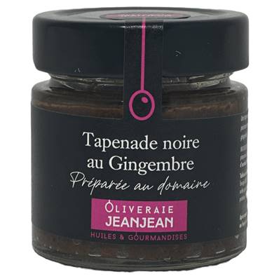 Tapenade Noire Gingembre 100g
