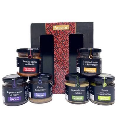 Coffret passion tapenades 