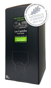 Huile les Capitelles 5L  - MÉDAILLÉE D'ARGENT 2023