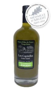 Huile les Capitelles 75CL  - MÉDAILLÉE D'ARGENT 2023