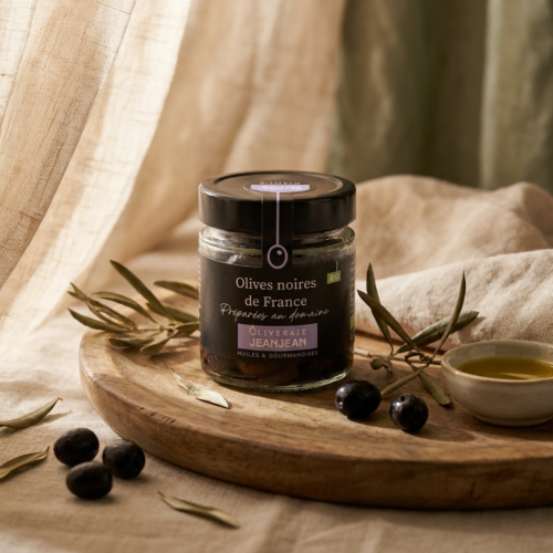 Olives Noires Bio de France 120g