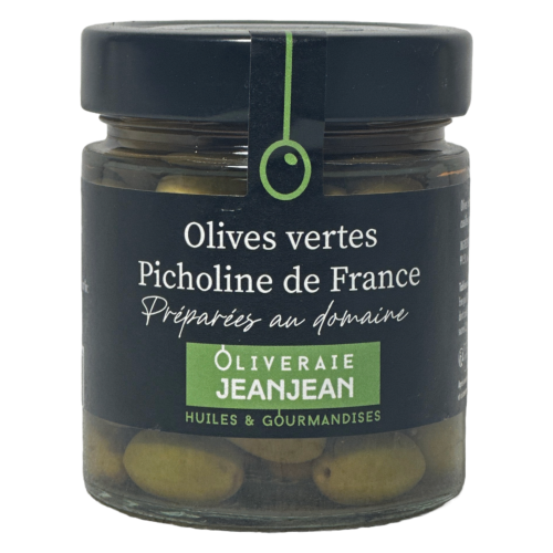 Olives Vertes de France Picholine 120g