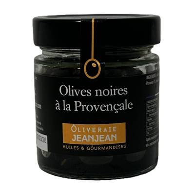 Olives Noires aux herbes de Provence 120g JJ