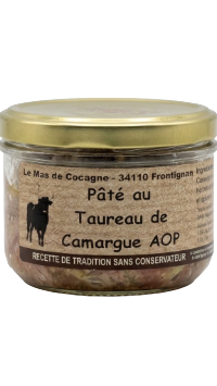 Pâté au taureau de camargue aop
