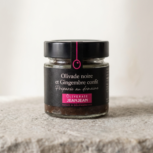 Olivade Noire et Gingembre confit 100g