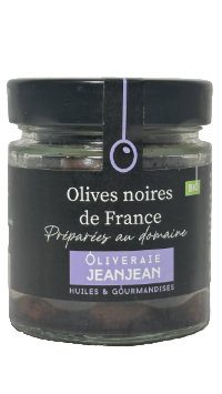 Olives Noires Bio de France 120g