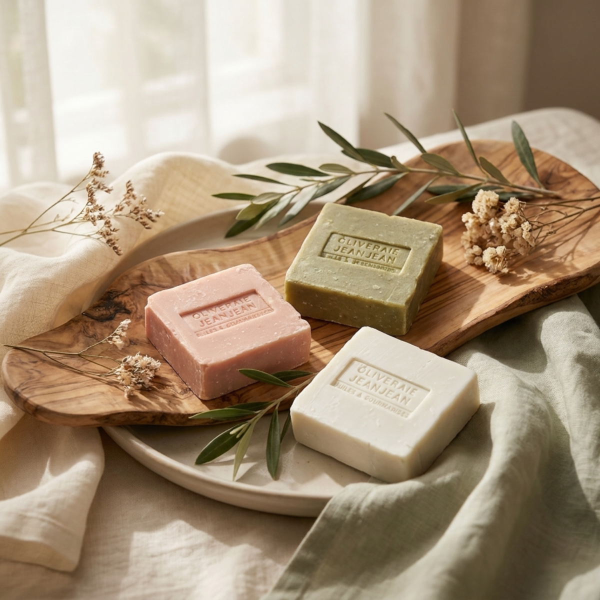 Savon à l'huile d'olive bio - Garrigue 100g