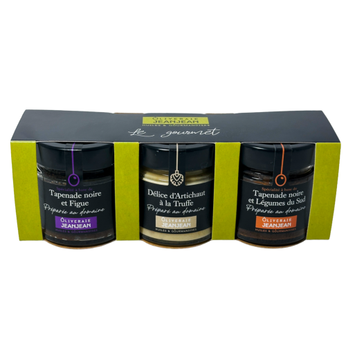 Coffret Trio tapenades Le Gourmet