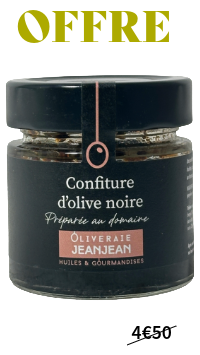 Confiture d'olive noire 100g