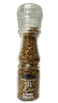 Moulin Sel Doré & Graines Croquantes 135g