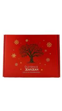Boite ROUGE oliveraie JEANJEAN Grand modèle