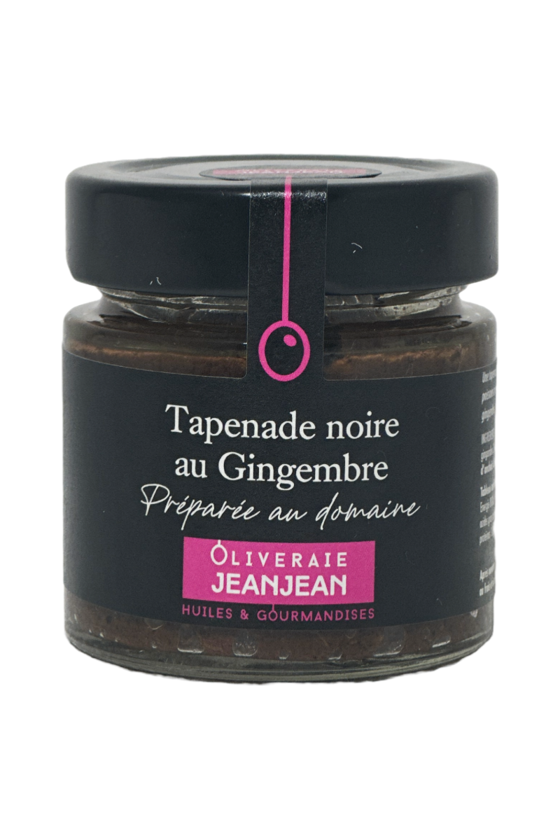 Tapenade Noire au Gingembre 100g