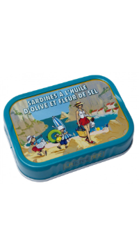 Sardines à l'Huile d'Olive et Sel 115g