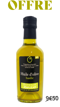 Huile au Basilic BIO* 25CL