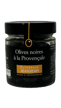 Olives Noires aux herbes de Provence 120g JJ