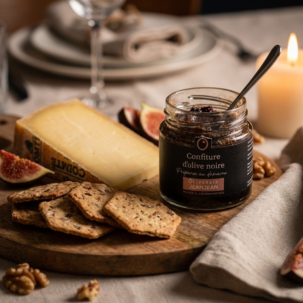 Confiture d'olive noire 100g