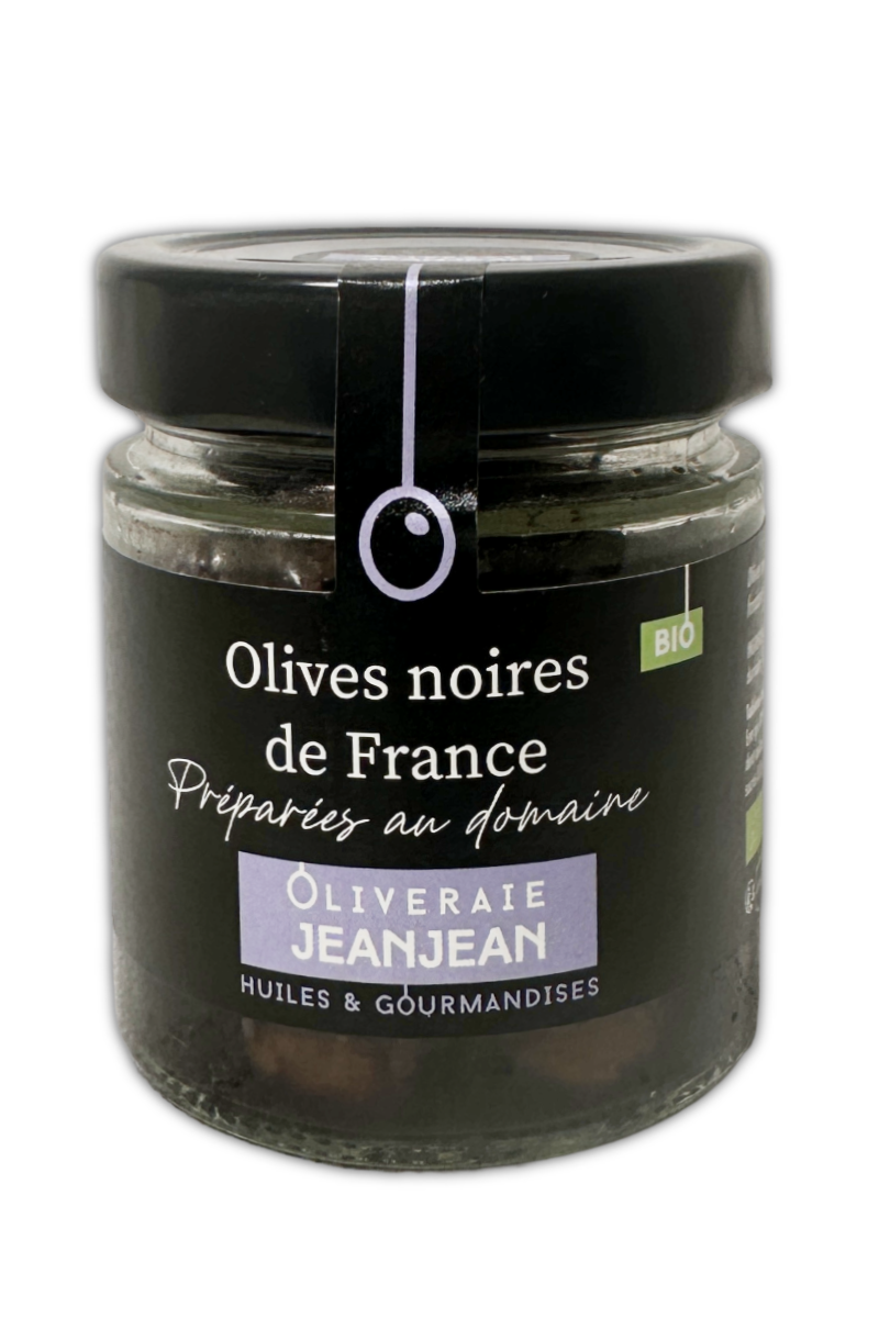 Olives Noires Bio de France 120g