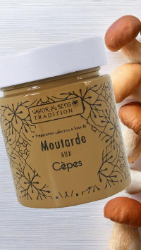 Moutarde cèpe 130g