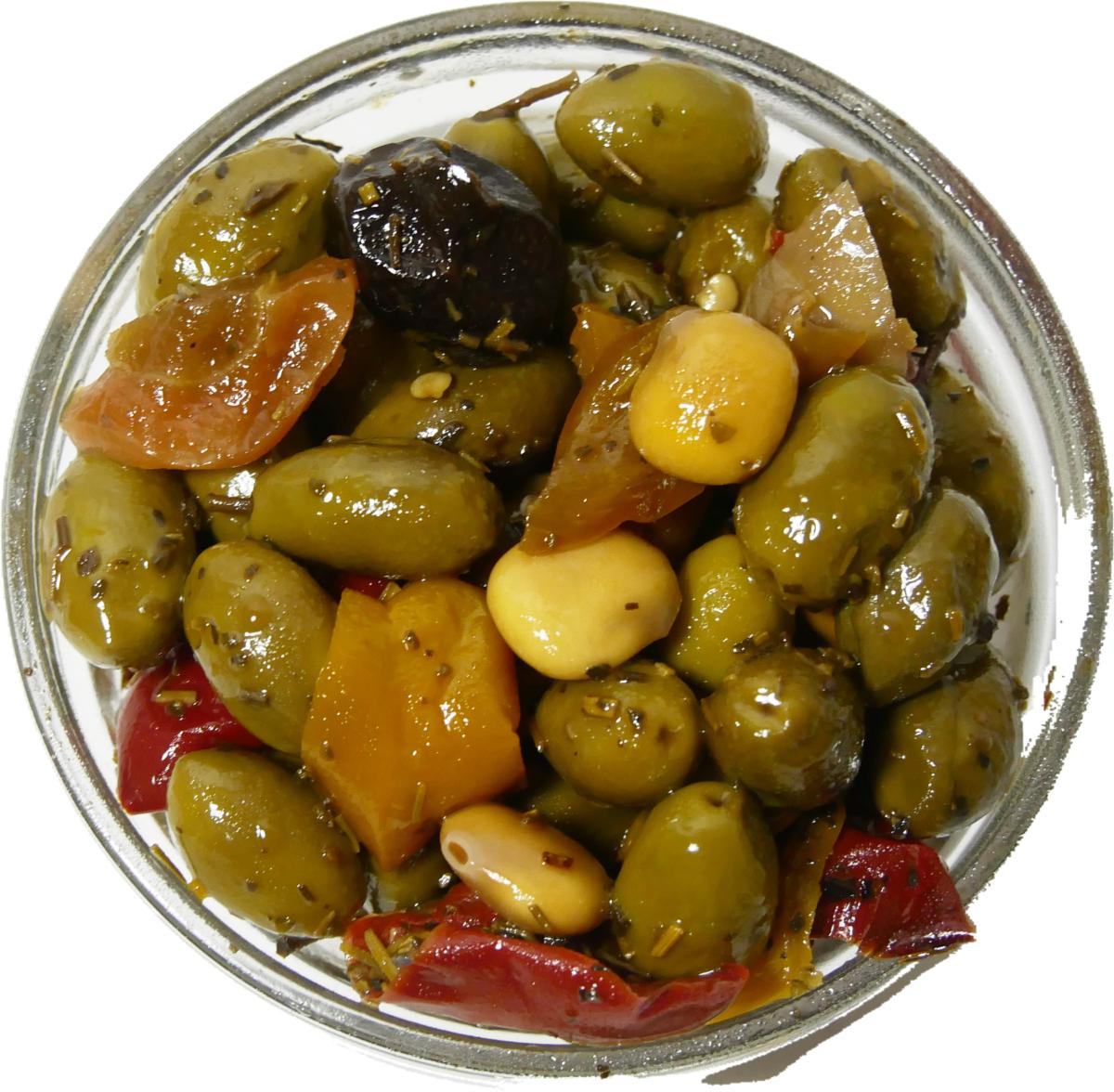 olives françaises mélange apér fabriquées à l'Oliveraie Jeanjean