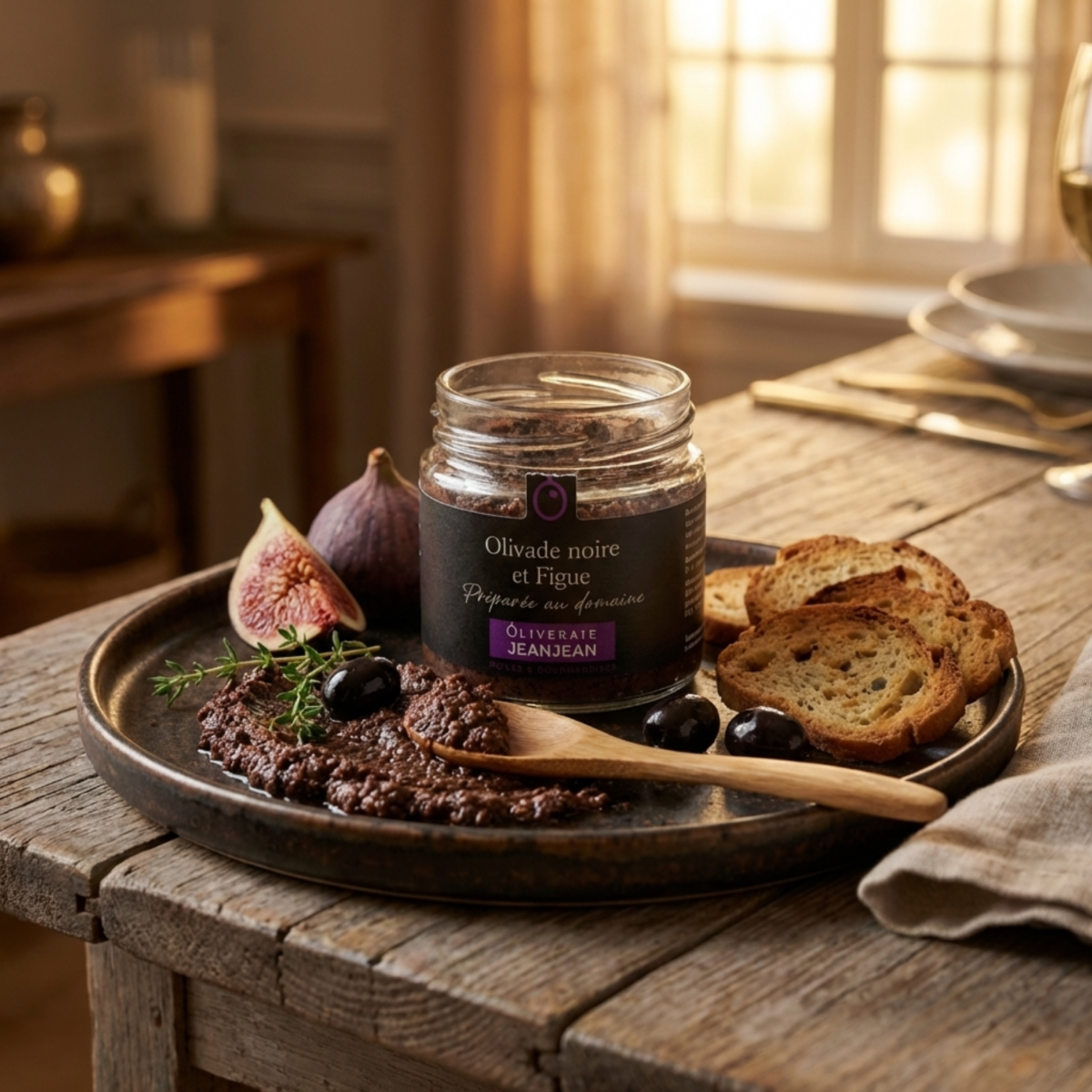 Olivade noire Figue 100g