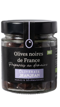 Olives Noires Bio de France 120g