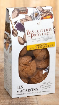 Macarons aux AMANDES & MIEL 150g