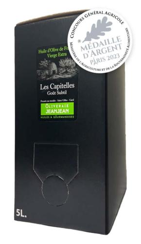 Huile les Capitelles 5L  - MÉDAILLÉE D'ARGENT 2023