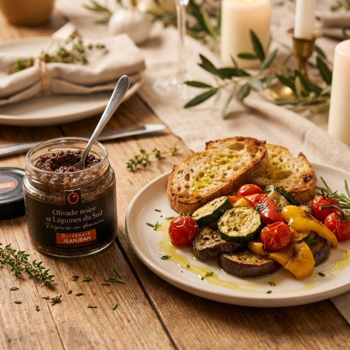 Olivade Noire Légumes 100g