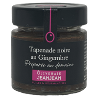 Tapenade Noire Gingembre 100g
