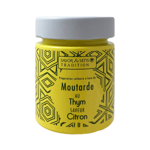 Moutarde au Citron et Thym 130g